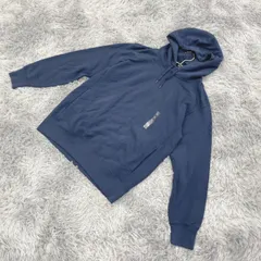 【訳あり】新品未使用  UNIQLO ユニクロ  プルオーバーパーカー タグ付き  (XL)  カジュアル  ストリート  メンズ  青系  ブルー【送料無料】