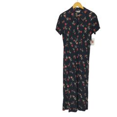 ユーズドフルギ USED古着 花柄マキシワンピース レディース 表記無