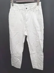 ◇ Θ A day in the life UNITED ARROWS コットン　ツイル テーパード　パンツ サイズM ホワイト メンズ P  【1409250017209】