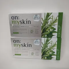 新品未使用　オンマイスキン　ハーブピーリング on:my skin 2箱+6個 Amazon.co.jp: 【公式】on:myskin face用│自宅でハーブ