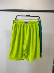 （ XL ） Nike(ナイキ） 蛍光 ネオン バスケットボール トレーナー ハーフパンツ ハーフ パンツ