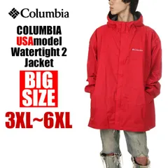 【新品・未使用】【ビッグサイズ】【マウンテンレッド】コロンビア マウンテンパーカー メンズ 大きいサイズ COLUMBIA Watertight 2 USAモデル ジャケット マウンテンジャケット オムニテック 軽量 薄手 防水 撥水 ブランド RS2433