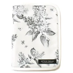 COLORFUL CANDY STYLE 新品   マルチケース 母子手帳ケース ファスナータイプ マルチケース ライラック モノクローム プロヴァンス マルチケース 母子手帳ケース カバー ブランド ファスナー 二人用 2人用 大きめ お薬手帳ケース 通帳