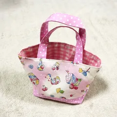 お弁当バッグ ランチバッグ ハンドバッグ ハンドメイド ユニコーン