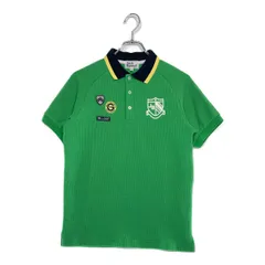 中古 メンズ ジャックバニー Jack Bunny!! 半袖ポロシャツ 4(M) 緑 グリーン ワッフル地