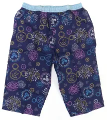 【中古】衣料雑貨 ミッキーマウス(花火) ステテコ パープル LLサイズ 「ディズニー」