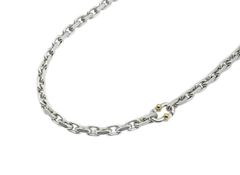Tiffany　1837　メイカーズ　チェーンネックレス　24インチ　K18/SV925　66.9g　ゴールド　シルバー　63448826　箱・ケース
