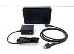 【盛岡36-0018】 Nintendo Switch ドック/HDMIケーブル/ACアダプター (任天堂純正品) ②【中古/60】