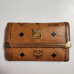 MCM 長財布 ★ 極美品 極美品】MCM ヴィセトス柄 ロングウォレット 長財布 PVC ユニ