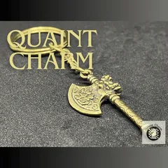 真鍮 キーホルダー アックス 柄 オノ 斧 武器