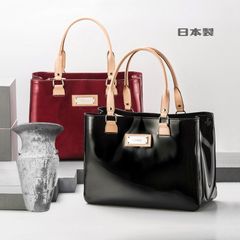 グリマ ショルダートートバッグ GX7130-BK