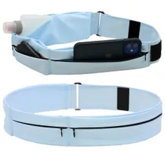 CUBATTY ランニング ポーチ 揺れない ランニング スマホ ポーチ ３ポケ