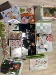 五等分の花嫁　一番くじ、きゃらっとくじ、バッジくじ