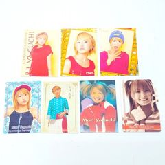 カード 矢口真里 （モーニング娘。） トレカサイズ 7枚 ／ 平成