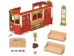 【中古】おもちゃ タウンシリーズ 街のおでかけトラム 「シルバニアファミリー」