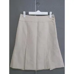 ◇ green label relaxing グリーンレーベル UNITED ARROWS ミニ 台形 スカート サイズ36 ベージュ レディース  【中古】 【1204090000448】