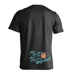 【ARTWORKS-KOBE】アートワークスコウベ　バスケをしている時間が好き バスケットボールTシャツ　160cm