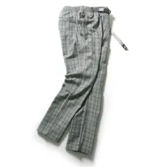 【新品】 GRAMICCI × 417 EDIFICE × LANATEC ／ グラミチ × 417エディフィス × ラナテック　パンツ グレンチェック アウトドア ブラック ホワイト ｜ オールシーズン