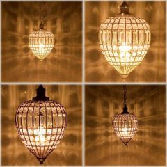 【LED電球対応】１灯シャンデリア 豪華 天井照明 間接照明 ドロップ