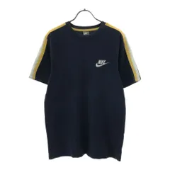 ナイキ 半袖 Tシャツ L（150-160） ネイビー NIKE キッズ 古着 【240525】 メール便可