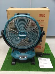 領収書発行可】☆Makita/マキタ 40V/18V/AC100V充電式産業扇(青) 本体