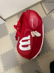 【新品タグ付き】Wilson バンクーバー 9本用 ラケットバッグ 赤 WRZ840709のサムネイル