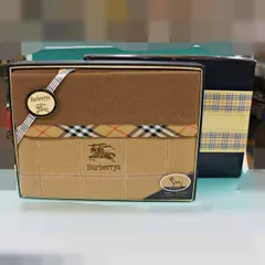 未使用 保管品 BURBERRY バーバリー ウール100%毛布 西川産業 140X200cm
