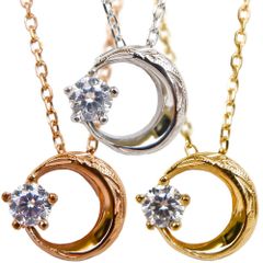 One Gem Trinity レインボームーンストーン｜6月誕生石ネックレス 