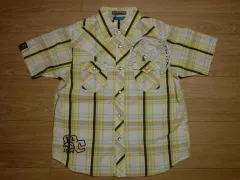 ブルークロス ボーイズ BLUE CROSS 子供服 半袖 シャツ 120cm ★5 新品 未使用 キッズ ジュニア 【中古】 ユーズド 男の子 男児 ブランド USED アウトレット リサイクル 古着 子ども服 こども服 子供 子ども