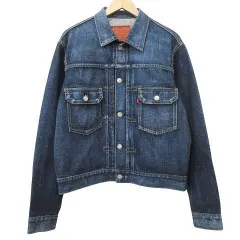 【極美品✨濃紺】Levi's 71507xx 2nd デニムジャケット 復刻 Levi's (リーバイス) 90s 1950年代復刻 507 2nd デニム