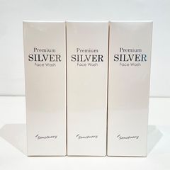 620527【未開封】Premium SILVER Face Wash プレミアムシルバー フェイスウォッシュ 洗顔料 3個セット