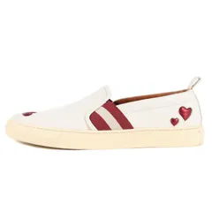 BALLY バリー スニーカー サイズ：US9 1/2M ヘンリカ ハート ローカット スリッポン HENRIKA-HERTS/007 グリッター  ホワイト 白 ブランド シューズ 靴のサムネイル