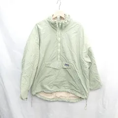 ◇ ⊇ FREAK'S STORE 裏フリースハーフジップ 長袖 プルオーバー サイズF グリーン レディース メンズ E  【1502180028526】