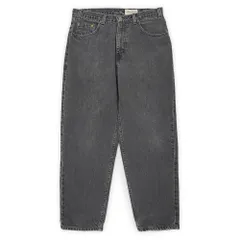 エディーバウアー Eddie Bauer 90s 90年代 ブラックデニムパンツ BLACK ジーンズ バギー 白タグ MADE IN USA アメリカ製 ビンテージ 古着 メンズ ズボン パンツ 黒 W34 L30【中古】