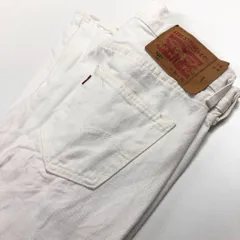 Levi's 501 W30L32 ストレートデニム ホワイト メンズM