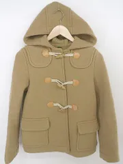 ◇ HUMAN WOMAN ヒューマンウーマン ウール100% 長袖 ダッフル コート サイズM キャメル ブラウン レディース P  【中古】 【1209090004311】のサムネイル