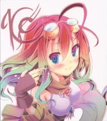 ノーゲーム・ノーライフ 0 -ZERO- 入場者特典 原作描き下ろし&キャスト複製サイン入り色紙パネル(コロン+シンク) 3週目