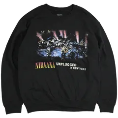 NIRVANA 袖プリント　スウェット　トレーナー　ヴィンテージ 期間限定値下げ】NIRVANA 蛍光グリーン 袖プリスウェット