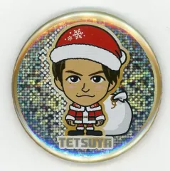 【中古】バッジ・ピンズ(男性) TETSUYA(EXILE THE SECOND) プチキャラ缶バッジ Xmas 2018 ver. EXILE TRIBE STATION オンラインカプセル