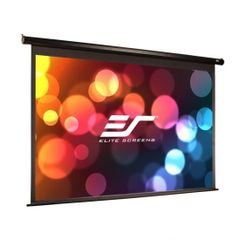 【新品】【送料無料】Electric100HFG-J 電動巻上げスクリーン 100インチ 16：9 マックスホワイトFG ブラックケース エリートスクリーン