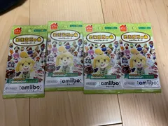 amiiboカード 第1弾パック　未開封4セット