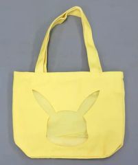 [중고] 가방 (캐릭터) 피카츄 창문이 달린 토트 백 [이치 반 쿠지 Pikachu and Friends ~ HAPPY BEACH TIME ~] B상