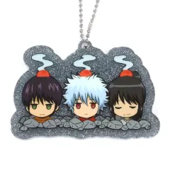 【中古】キーホルダー・マスコット(キャラクター) 8.高杉晋助＆坂田銀時＆桂小太郎 「銀魂   ラメ入りアクリルチャームコレクション3 ～もっと輝きまくっちゃってごめんなさい～」