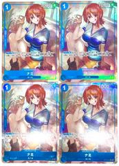 【初期傷あり】ONE PIECE CARD GAME ナミ Rパラレル 4枚