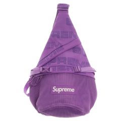 SUPREME (シュプリーム) 21AW Sling Bag スリングバッグ ショルダーバッグ パープル