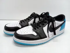 NIKE Air Jordan 1 Low OG 'Black and Dark Powder Blue/UNC' CZ0790－104　ナイキ エアジョーダン1 ロー OG　スニーカー　27.5cm