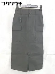 ◇ FREDY REPIT フレディ レピ ロング タイト スカート サイズ36 カーキ レディース 【中古】 【1102220027221】