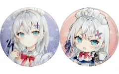【中古】バッジ・ピンズ アリサ・ミハイロヴナ・九条(アーリャ/メイド) 缶バッジセット 第2弾 A 「時々ボソッとロシア語でデレる隣のアーリャさん」