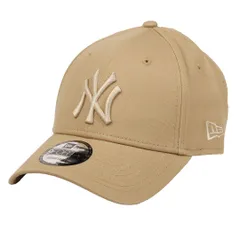 NewEra ニューエラ キャップ ニューヨーク・ヤンキース 9FORTY メンズ レディース 帽子 NY ロゴ ベースボールキャップ 野球帽 メジャーリーグ ベージュ