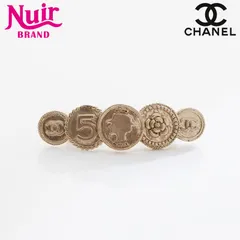 CHANEL シャネル　バレッタ ロゴ ゴールド GP バレッタ te imgrc0084969585.jpg